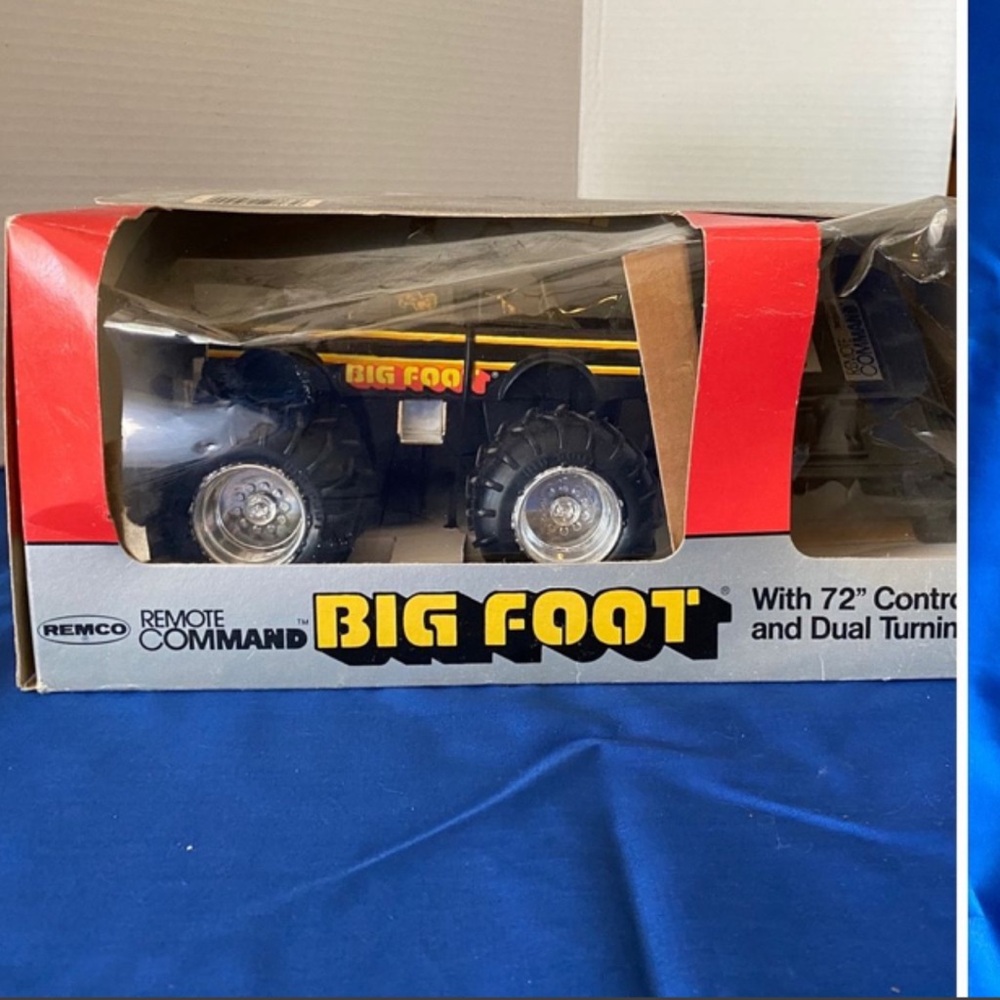 Vintage Big Foot Remote Control Truck - in original box
